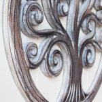 Hand Carved Tree Of Life Wooden Wall Art (4)
