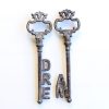 Rustic Cast Iron Dream Keys Ornament