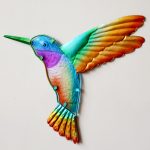 Hummingbird Metal Wall Art