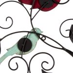 Birds Sitting On Tree Of Life Metal Wall Art_2