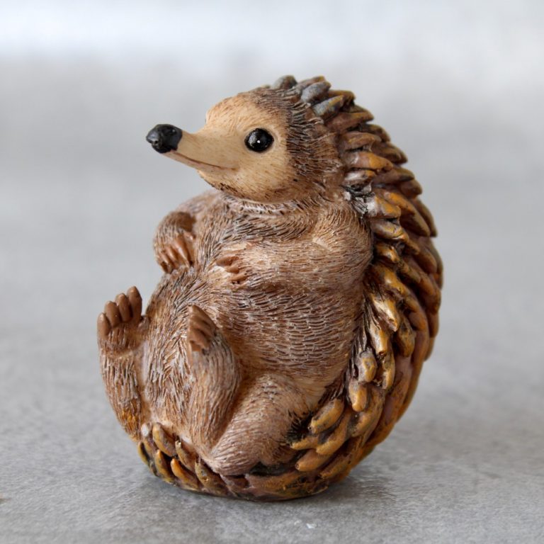 Native Australian Brown Echidna Statue - Set Of 2 | Dalisay