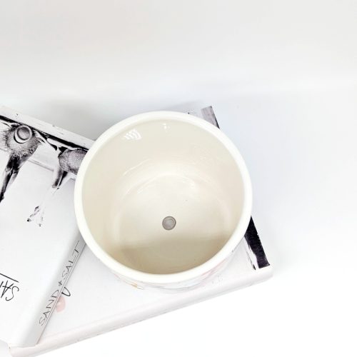 Linear Pink Girl Planter Pot