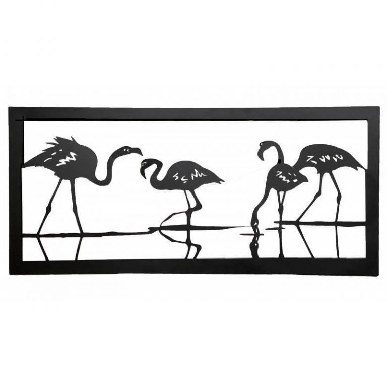 Flamingo Bird Metal Art