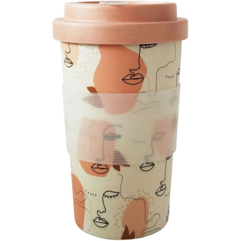 Linear Girl Eco Travel Mug Coffee Cup