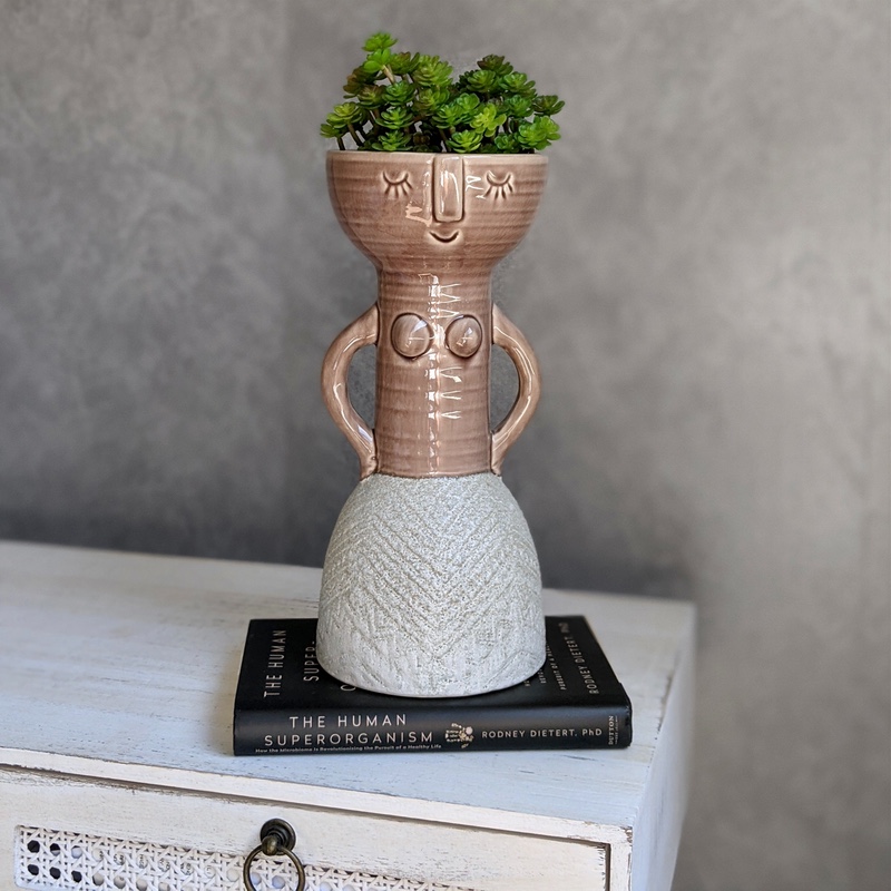 Girl Ceramic Vase