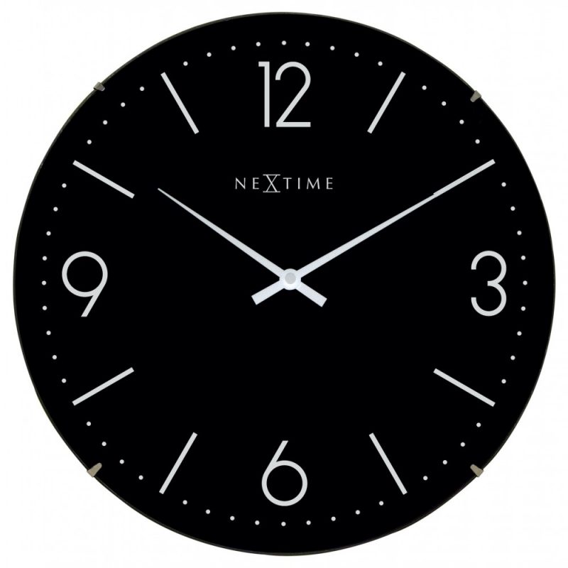 Black Dome NeXtime Wall Clock