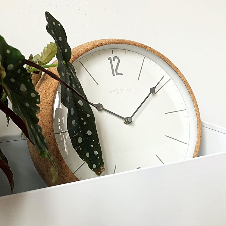 White Cork NeXtime Silent Wall Clock