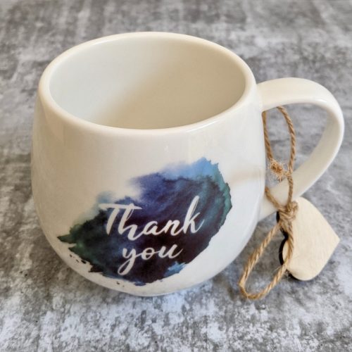 Thank You Quote Ceramic Coffee Mug