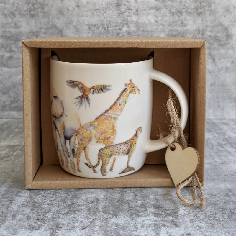 Zoo Animals Ceramic Coffee Mug