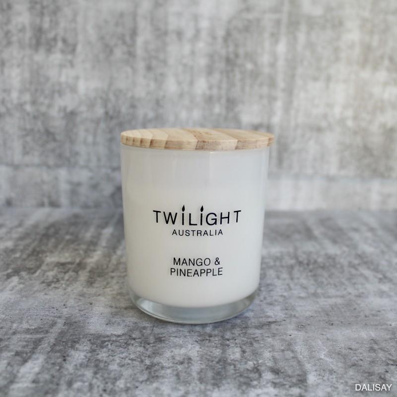 Mango Pineapple Scented Candle Glass Jar