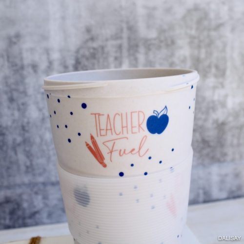 Teacher Fuel Eco Travel Mug Coffee Cup