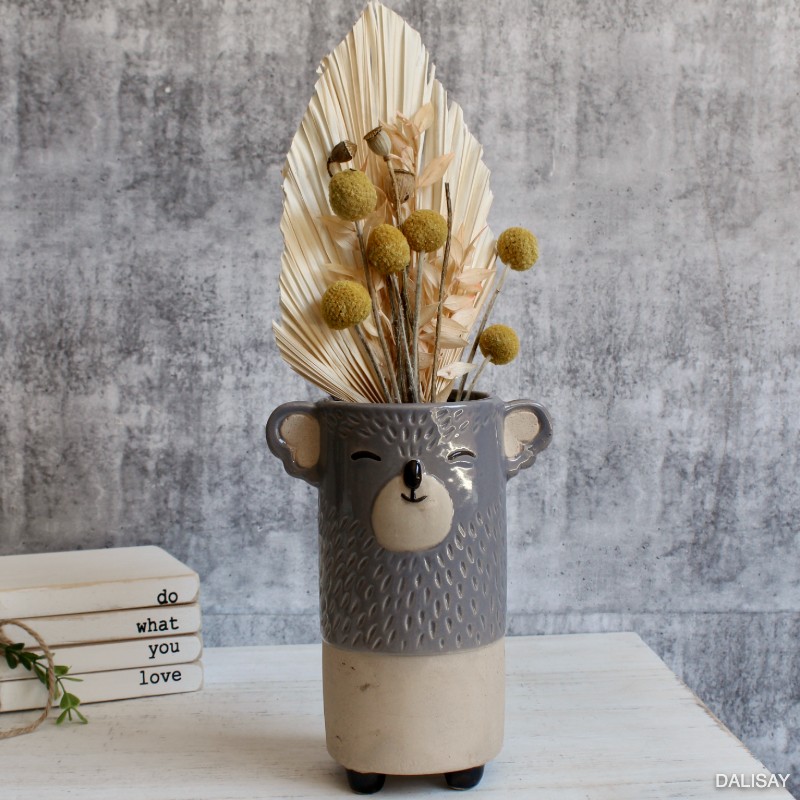Sandy Koala Ceramic Decorative Vase