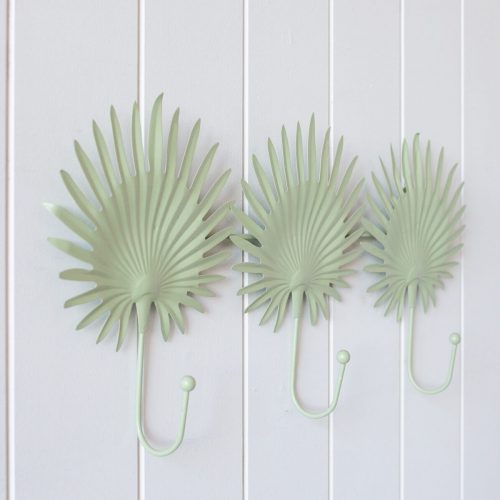 Olive Green Shell Wall Hook