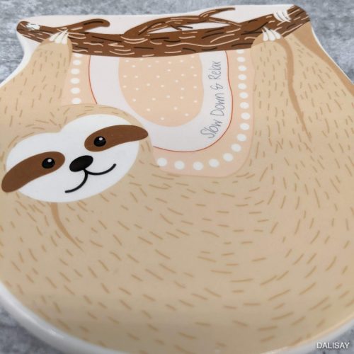 Sloth Ceramic Trinket Dish