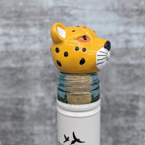 Leopard Bottle Stopper