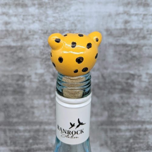 Leopard Bottle Stopper