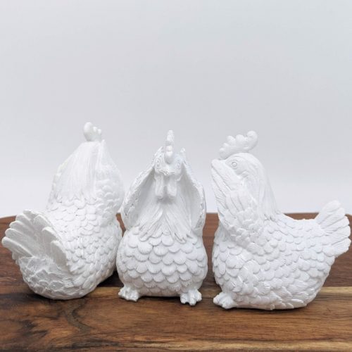 No Evil See Hear Speak Chicken - Set of 3