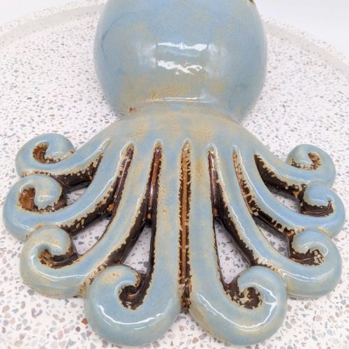 Blue Hanging Octopus Planter Pot