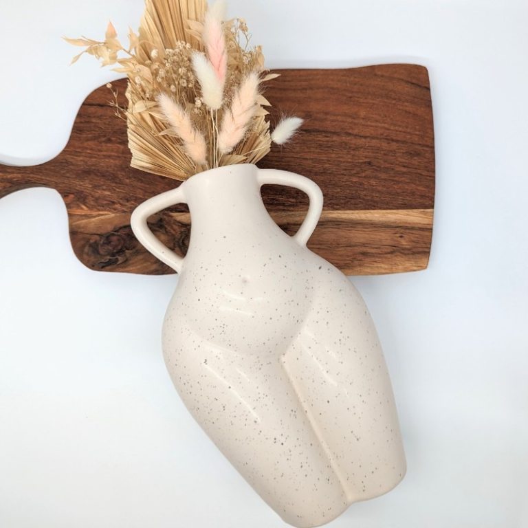 Cheeky Bum Vase Planter With Handles, 25cm Dalisay