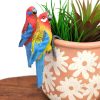 Rosella Bird Pot Sitter - Set of 2
