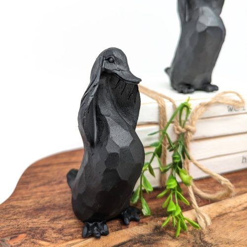No Evil See Hear Speak Black Ducks Statue – Set of 3