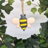 Ceramic Bee Garden Hanging Ornament Charm