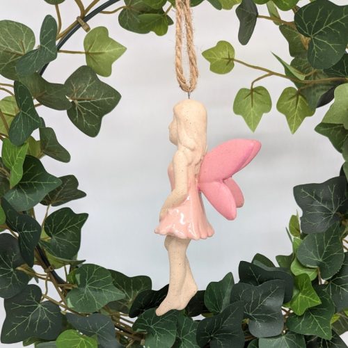 Ceramic Fairy Hanging Garden Ornament Charm