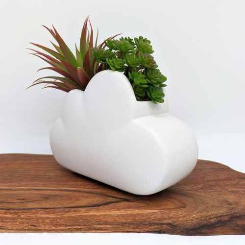White Cloud Planter Pot