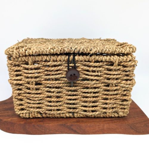 Set of 5 Garden Tools with Rattan Basket