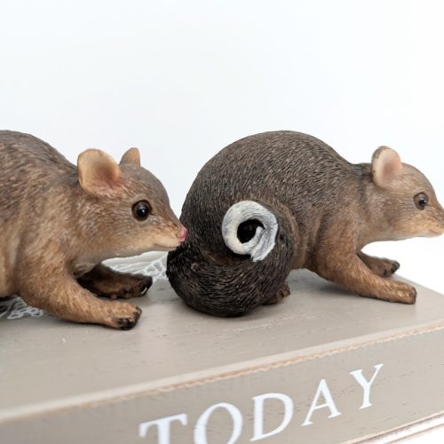 Set of 2 Ringtail Possum Figurine