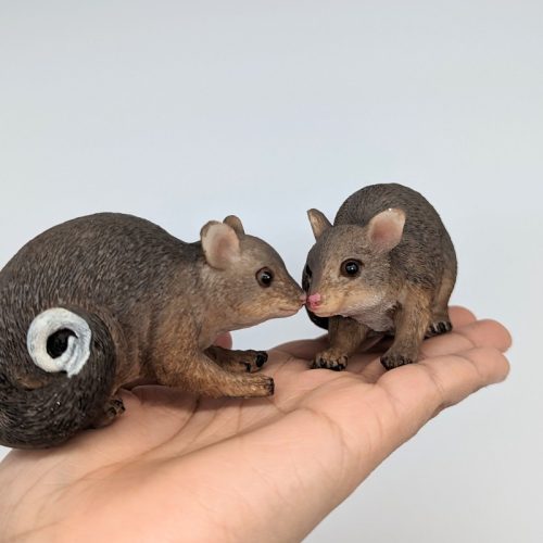 Set of 2 Ringtail Possum Figurine
