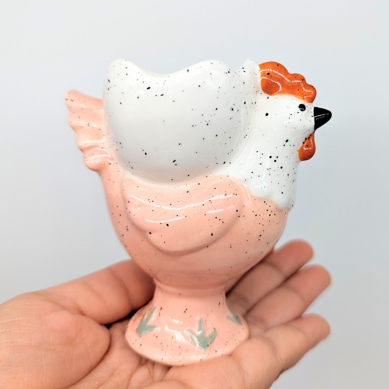 Rooster Chicken Egg Cup Holder