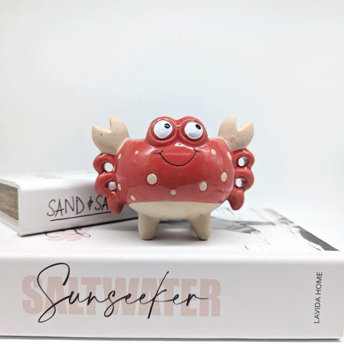 Happy Crab Planter Pot