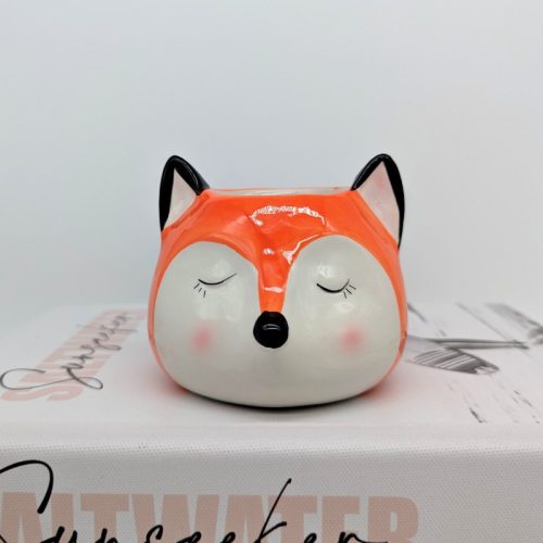 Nosy Fox Ceramic Fox Pot Planter