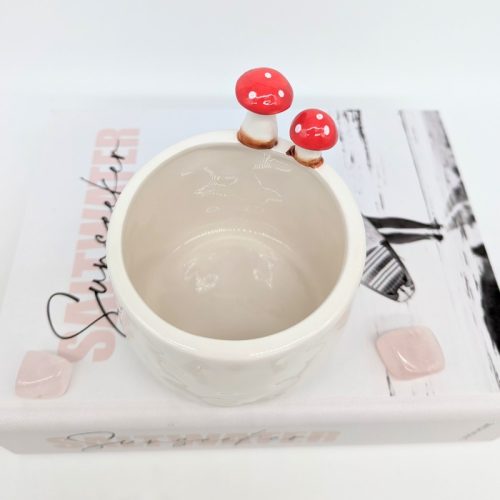 Red Toadstool Planter Pot