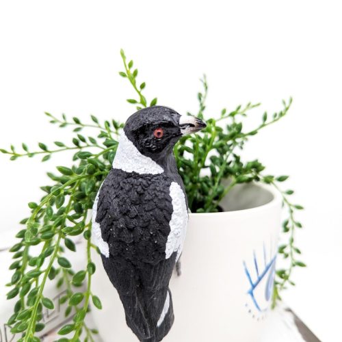 Magpie Bird Pot Hanger