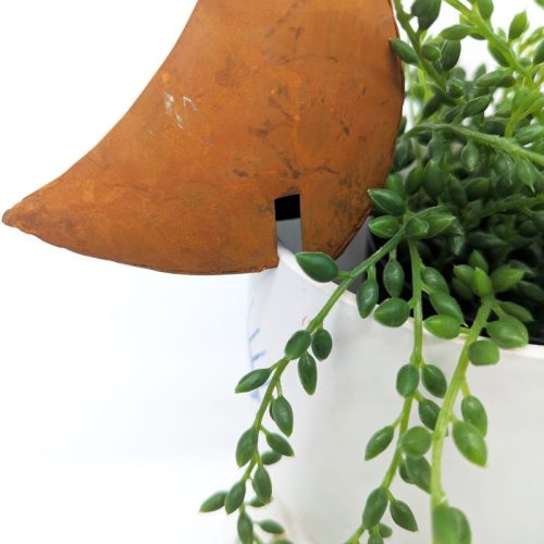 Rusty Duck Pot Hanger Sitter