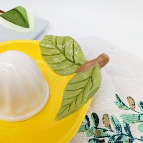 Lemon Yellow Ceramic Juicer