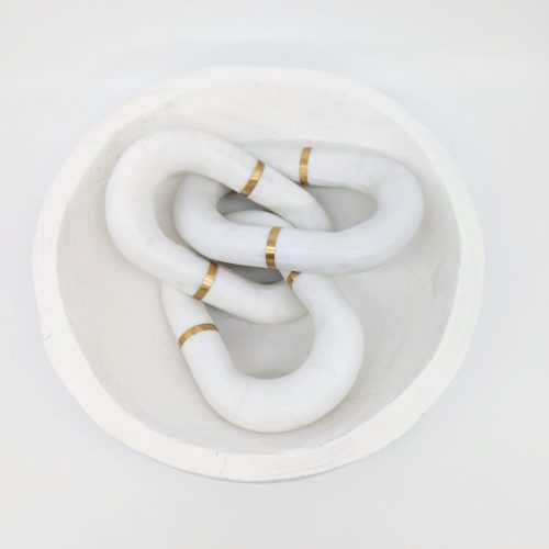 Marble Link Chain Decor Ornament