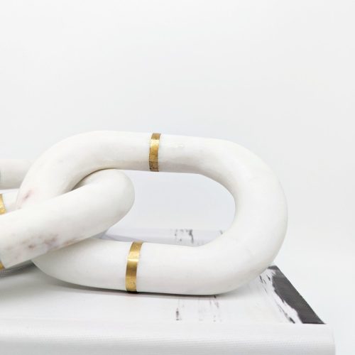 Marble Link Chain Decor Ornament