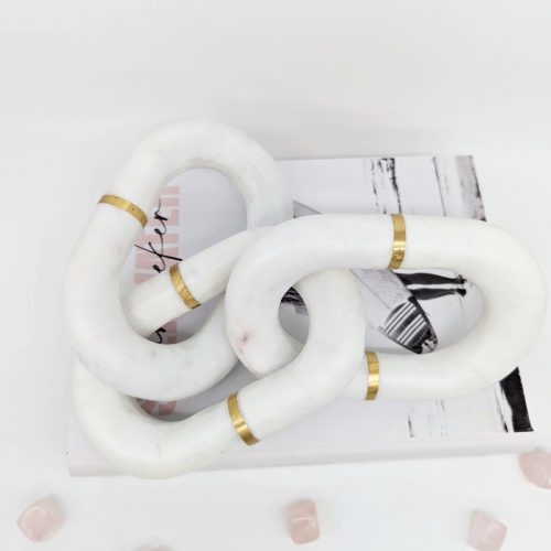 Marble Link Chain Decor Ornament