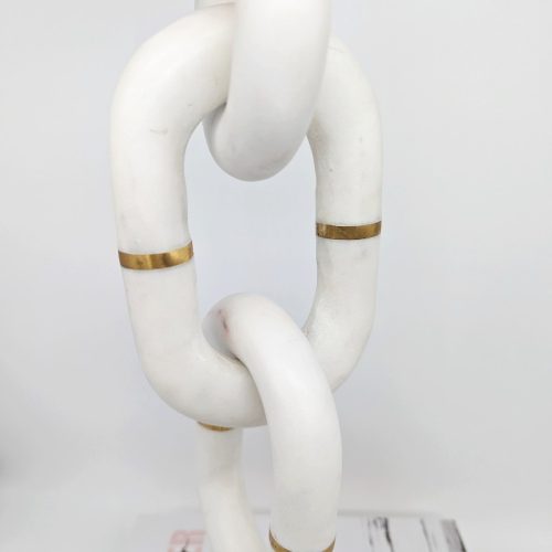 Marble Link Chain Decor Ornament