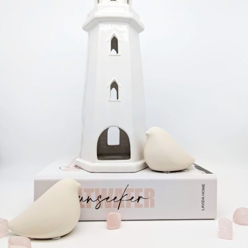 Ceramic Lighthouse Decor Ornament