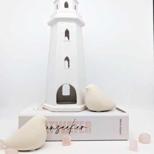 Ceramic Lighthouse Decor Ornament