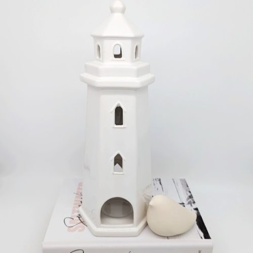 Ceramic Lighthouse Decor Ornament