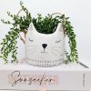 Hanging Cat Planter Pot