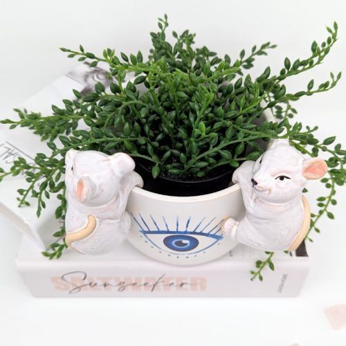 Mouse Pot Hanger Sitter