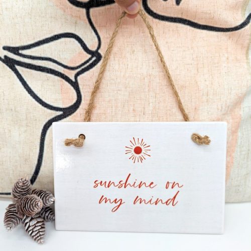 Sunshine On My Mind Ceramic Wall Hanging