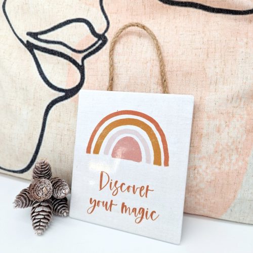 Discover Your Magic Ceramic Wall Hanging