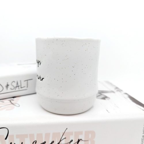 Always and Forever Quote Planter Pot